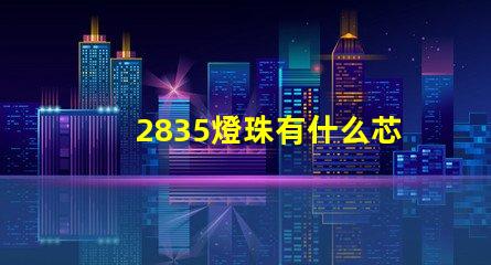 2835燈珠有什么芯片的 2835燈珠多少瓦